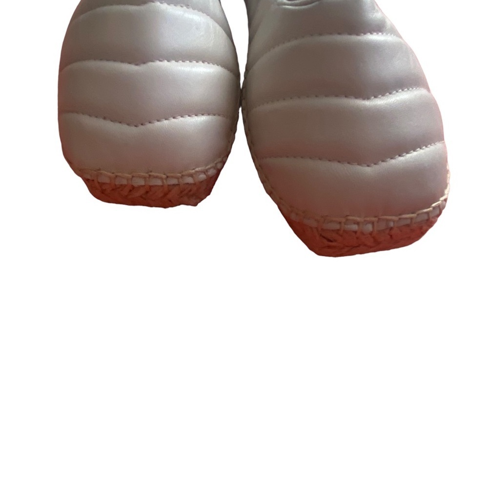 Franco Sarto Quilted Cream Espadrille Flats New Size 8.5 - Picture 9 of 10
